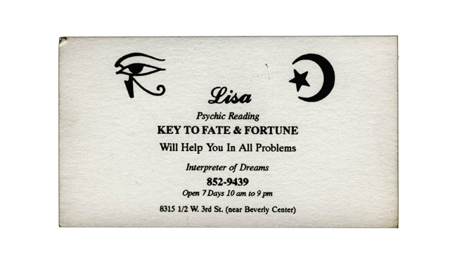 lisa fortune teller